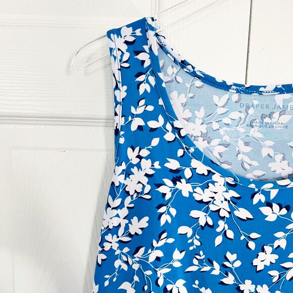 Draper James Blue Floral Ruffle Nightie - Picture 3 of 7